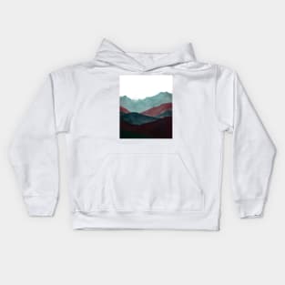 Mountain landscape apr version Kids Hoodie